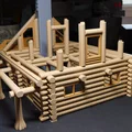 Mô hình nhà gỗ lớn (Big Log House) - Thumbnail 13