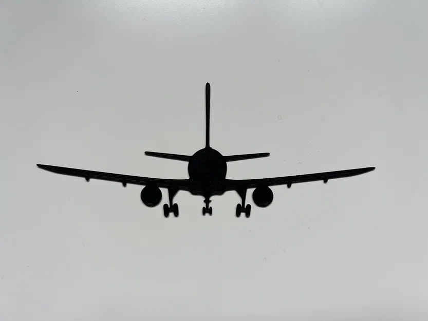 Mô hình trang trí tường máy bay Plane Wall Art #2 in 3D độc đáo - Image 1