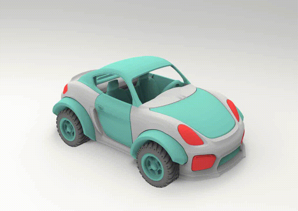 Mô hình xe hơi V6 - Thumbnail 1