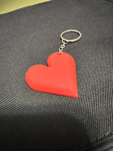 Móc khóa trái tim Heart Keychain - Món quà Valentine ý nghĩa - Image 1