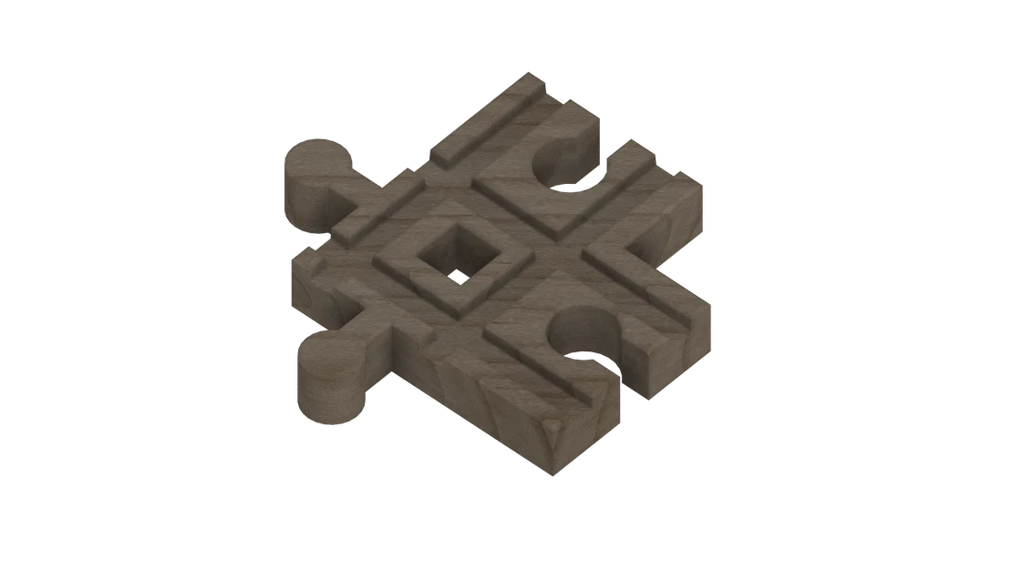 Mô hình gờ chắn tàu hỏa "Brio" - Image 1