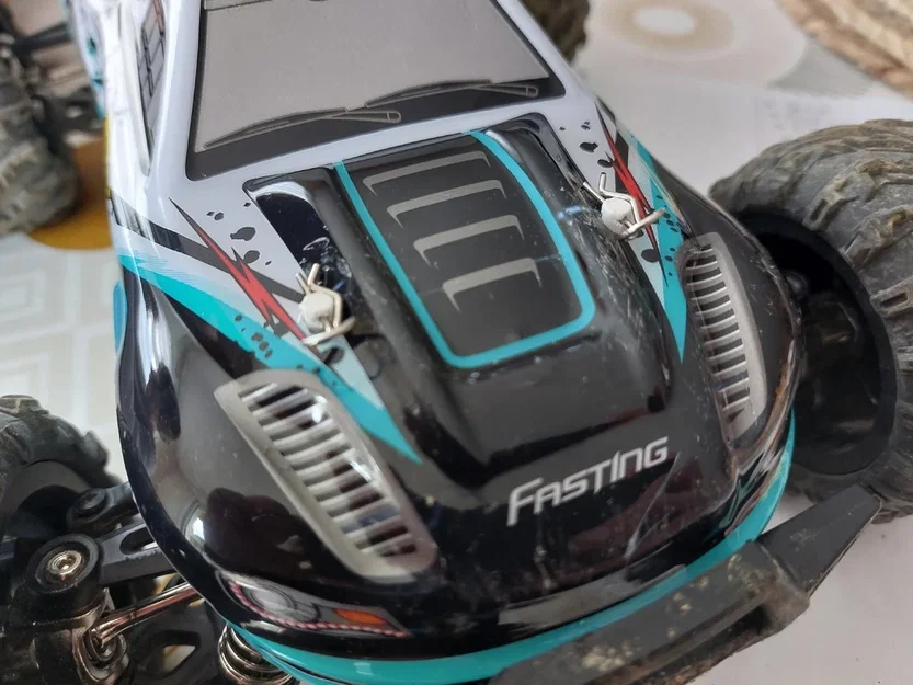 Pát giữ vỏ xe thay thế cho xe RC 1:16 (SCY 16101, 102, 103, v.v.) (Kèm file .scad) - Image 4