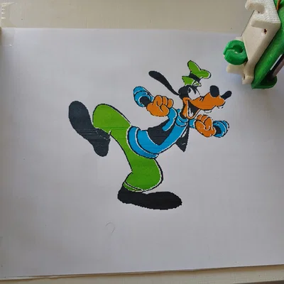 Máy vẽ tự động Pen Plotter đa màu sắc cho máy in 3D