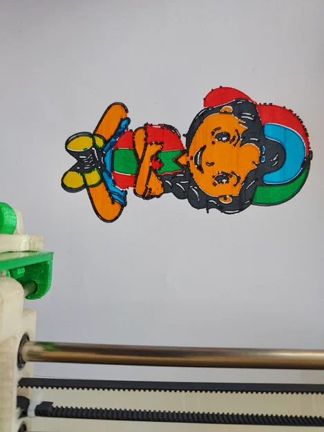 Máy vẽ tự động Pen Plotter đa màu sắc cho máy in 3D - Image 3