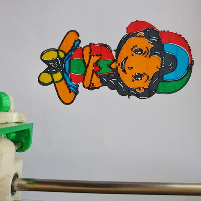 Máy vẽ tự động Pen Plotter đa màu sắc cho máy in 3D