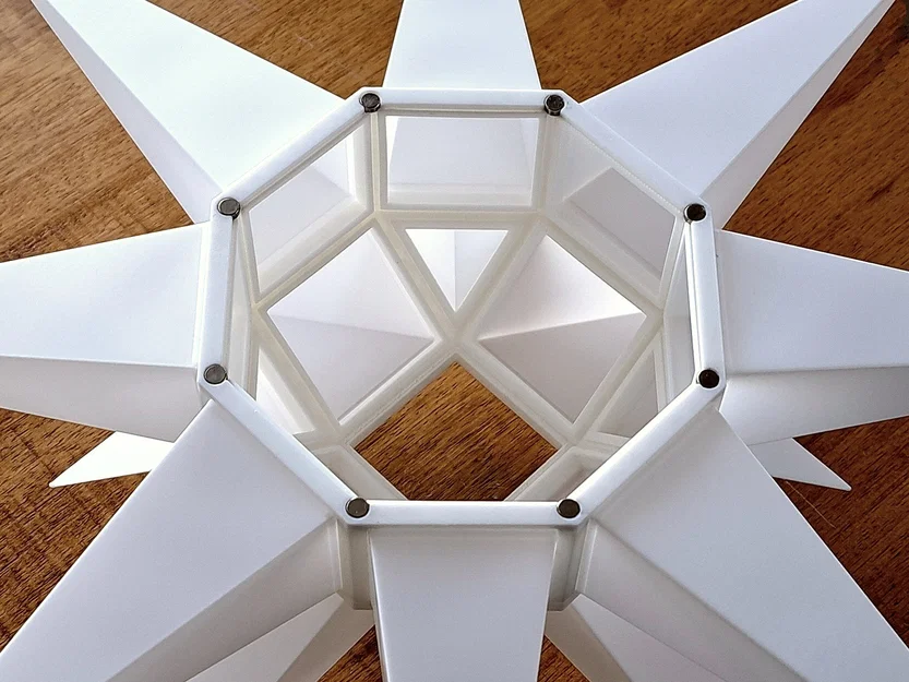 Ngôi sao Giáng sinh Hernhutter - Đường kính 44 cm - Image 3