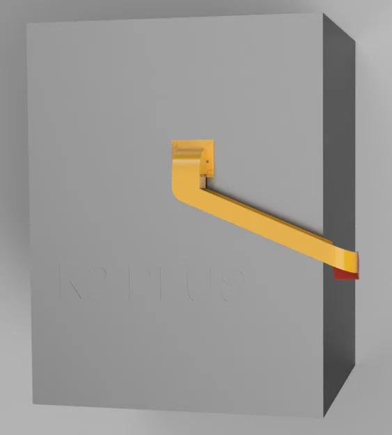 Máng trượt nhựa thừa (Poop Chute) nam châm cho Creality K2 Plus - Image 3