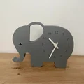 Đồng hồ hình chú voi (Elephant Clock) đáng yêu - Thumbnail 2