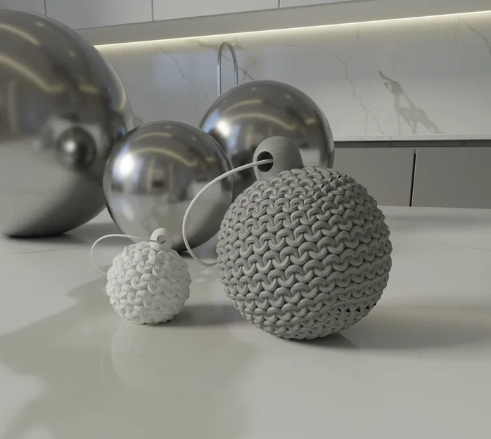 Đồ trang trí kiểu đan len (Knitted Ornament) - Image 1