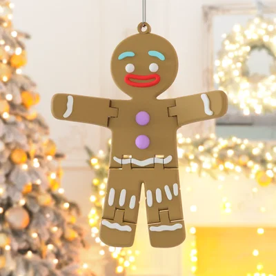 Mô hình bánh gừng Gingerbread Man cho Giáng sinh