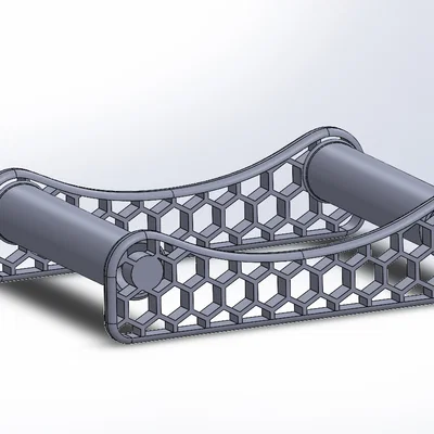 Giá đỡ cuộn nhựa lớn 3kg cho máy in 3D (Sử dụng bạc đạn 608)