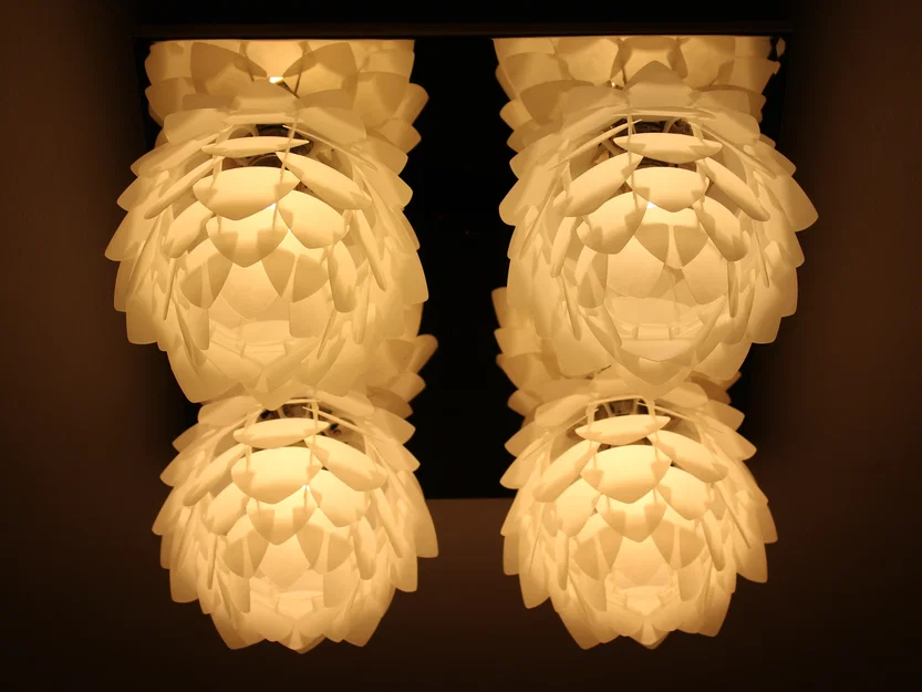 Chụp đèn hoa sen cho đui đèn G9 - Image 6