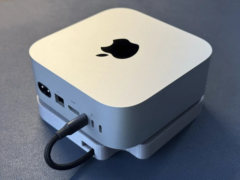 Mac Mini M4 Hub - Đế gắn Hub tích hợp đọc thẻ SD và nút nguồn - Image 3