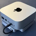 Mac Mini M4 Hub - Đế gắn Hub tích hợp đọc thẻ SD và nút nguồn - Thumbnail 3