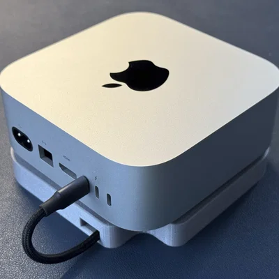 Mac Mini M4 Hub - Đế gắn Hub tích hợp đọc thẻ SD và nút nguồn