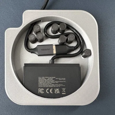 Mac Mini M4 Hub - Đế gắn Hub tích hợp đọc thẻ SD và nút nguồn
