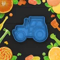 Khuôn Cắt Bánh Quy Hình Máy Cày 3D Cho Bé Yêu - Thumbnail 1