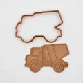 Khuôn cắt bánh hình xe bồn trộn bê tông sáng tạo cho bé - Thumbnail 2