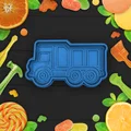 Khuôn cắt bánh hình xe tải ben (Heavy Dumper Cookie Cutter) - Thumbnail 1