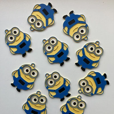 Móc khóa Minion 3D đáng yêu - File in STL cho người mới bắt đầu