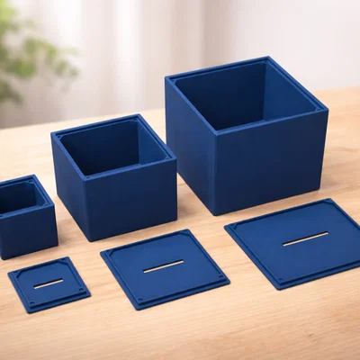 Hộp Tiết Kiệm (Nam Châm) / Ống Heo – Bộ Sưu Tập Đa Năng (75mm, 120mm, 150mm)