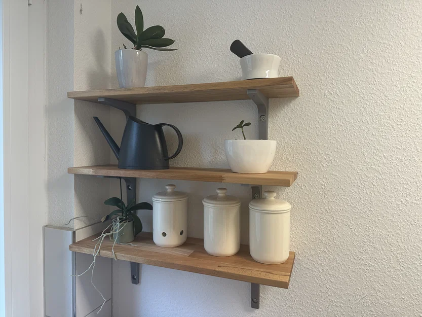 Giá Đỡ Kệ Treo Tường Thạch Cao (17cm x 17cm) - Image 1