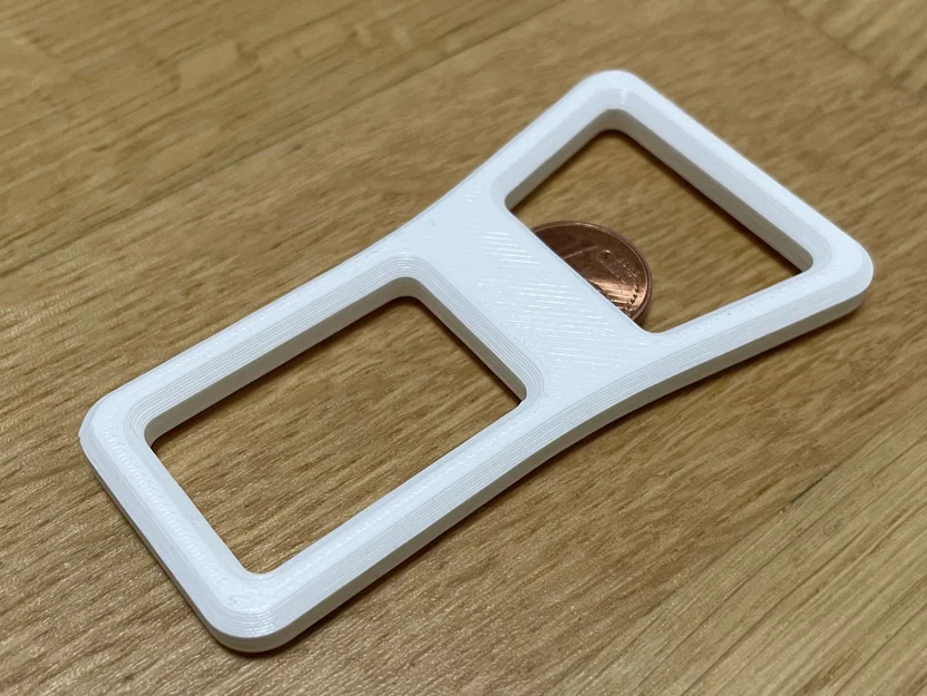 Dụng cụ khui bia cơ bản - Phiên bản in nhanh, nhẹ - TIẾT KIỆM TIỀN, DÙNG ĐỒNG 1 CENT :) - Image 1