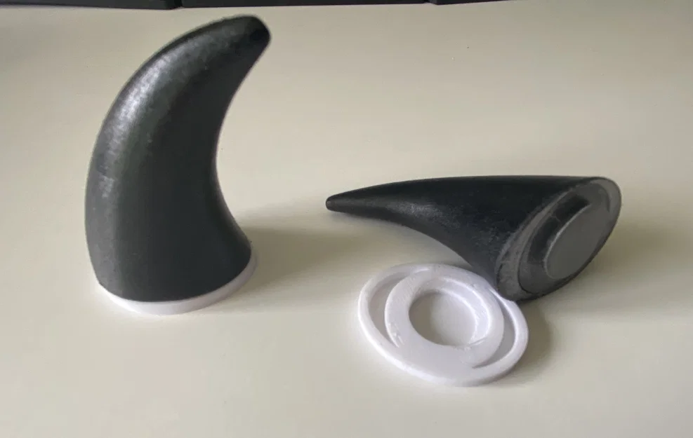 Sừng quỷ có thể tháo rời cho mũ bảo hiểm xe máy - Image 2