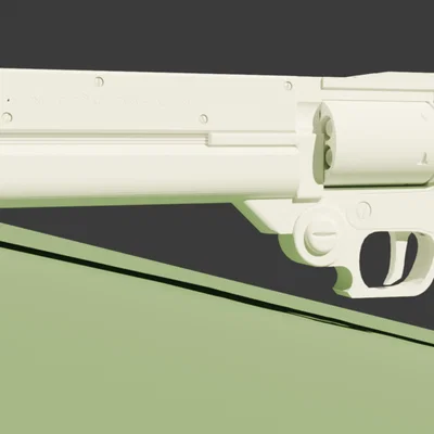 Mô hình súng Trigun Revolver AGL .45 với các bộ phận cơ khí