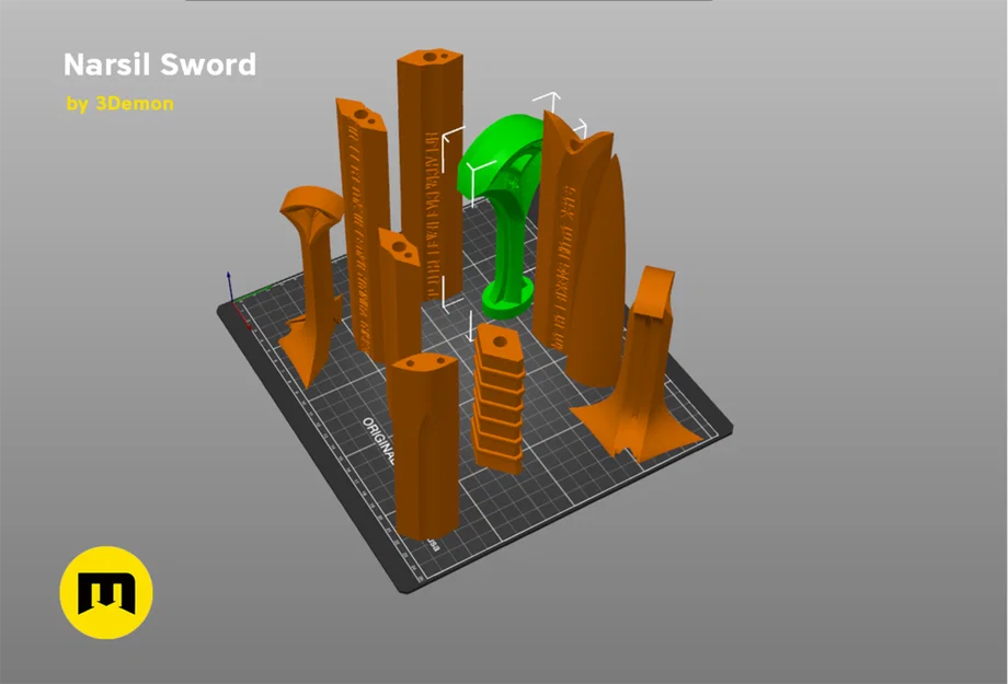 Kiếm Narsil - Chúa tể của những chiếc nhẫn (The Lord of the Rings) - Image 5