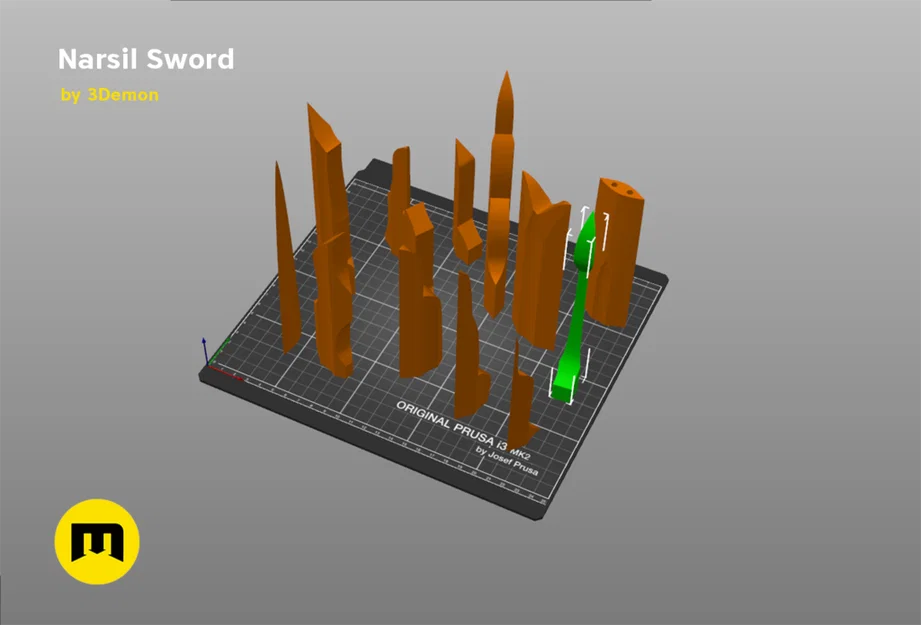 Kiếm Narsil - Chúa tể của những chiếc nhẫn (The Lord of the Rings) - Image 6