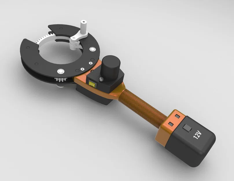 Máy quấn dây cáp cầm tay (Cable Wrapping Machine) - Dự án in 3D cực tiện - Image 1