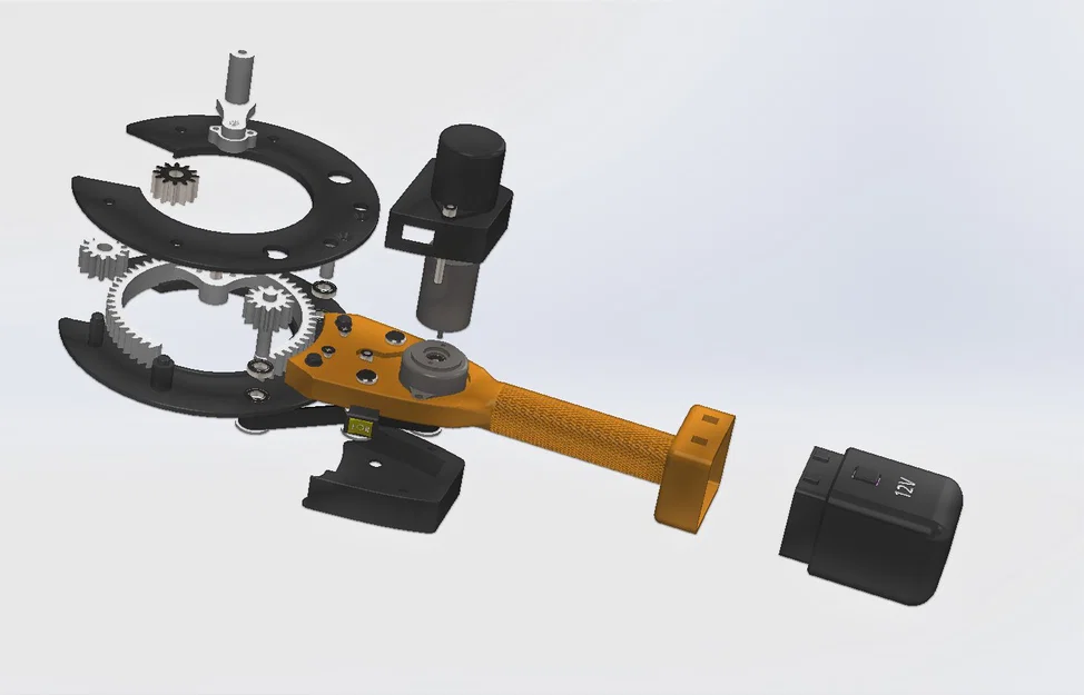 Máy quấn dây cáp cầm tay (Cable Wrapping Machine) - Dự án in 3D cực tiện - Image 15