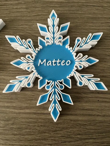 Bông tuyết Giáng sinh cá nhân hóa tên riêng - Image 2