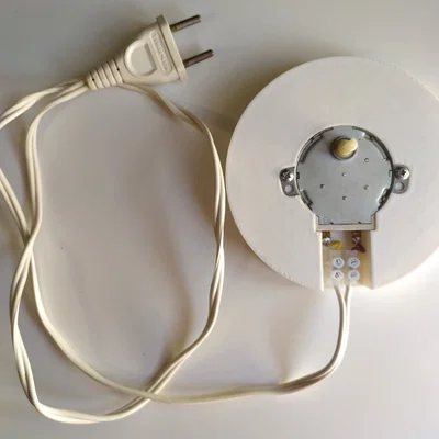 Bệ xoay motor hóa tự chế cho chụp ảnh sản phẩm