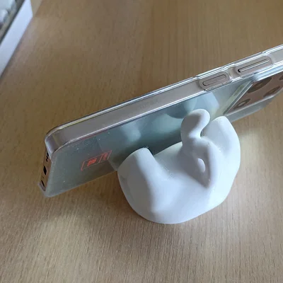 Giá đỡ điện thoại hình mèo dễ thương - Dự án in 3D đơn giản