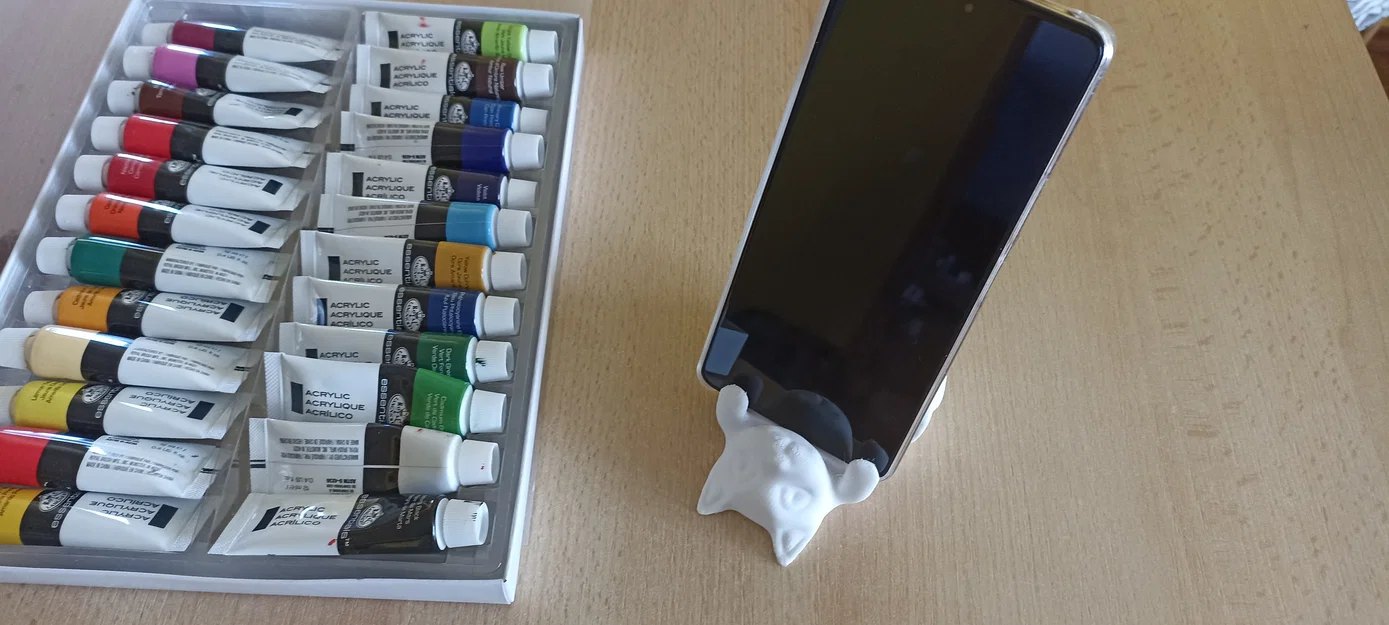 Giá đỡ điện thoại hình mèo dễ thương - Dự án in 3D đơn giản - Image 4