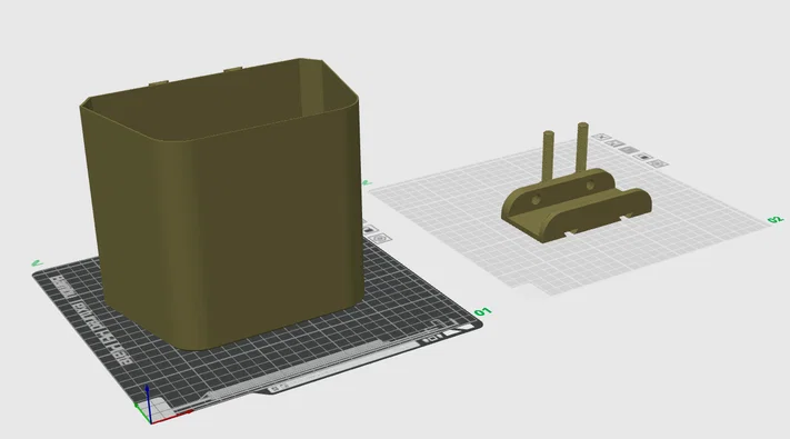 Giỏ/Thùng rác kẹp bàn tiện lợi - Image 5