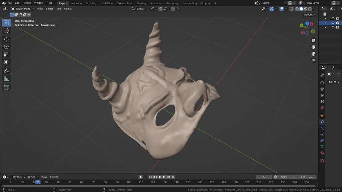 Mặt nạ quỷ (Devil mask) - Image 4