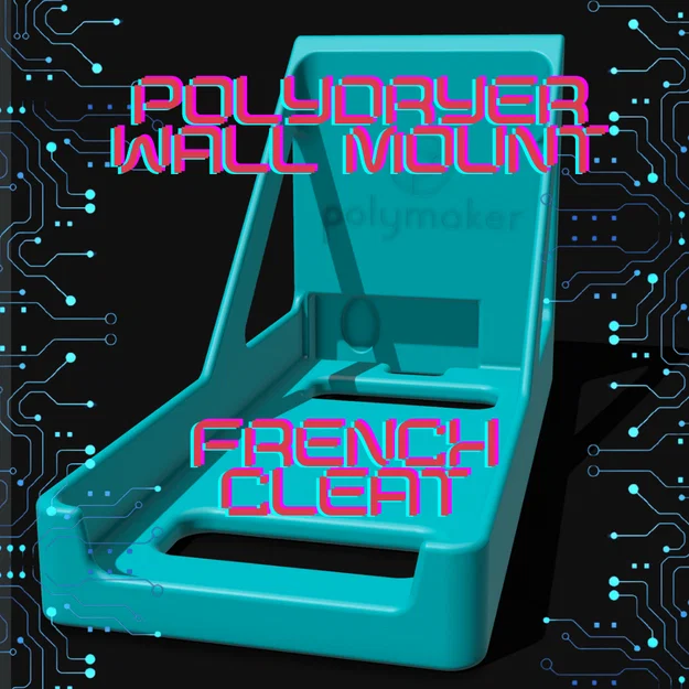 Giá treo tường Polymaker Polydryer (Chuẩn French Cleat) - Image 1