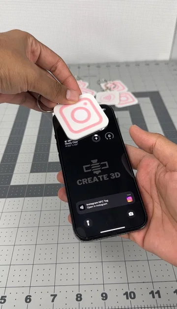 Móc Khóa NFC Instagram - Image 3