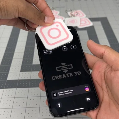 Móc Khóa NFC Instagram