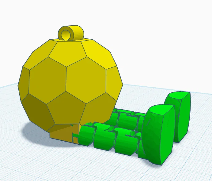 Mô hình trang trí Giáng sinh khớp nối độc đáo cho máy in 3D - Image 3