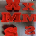 Bộ Hộp Đựng Dạng Chữ Cái & Con Số (Full Alphabet + Numbers) - Thumbnail 7
