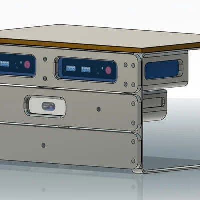 Khay rackmount 10-inch cho FlexMini, UCG-Ultra và BeeLink Mini