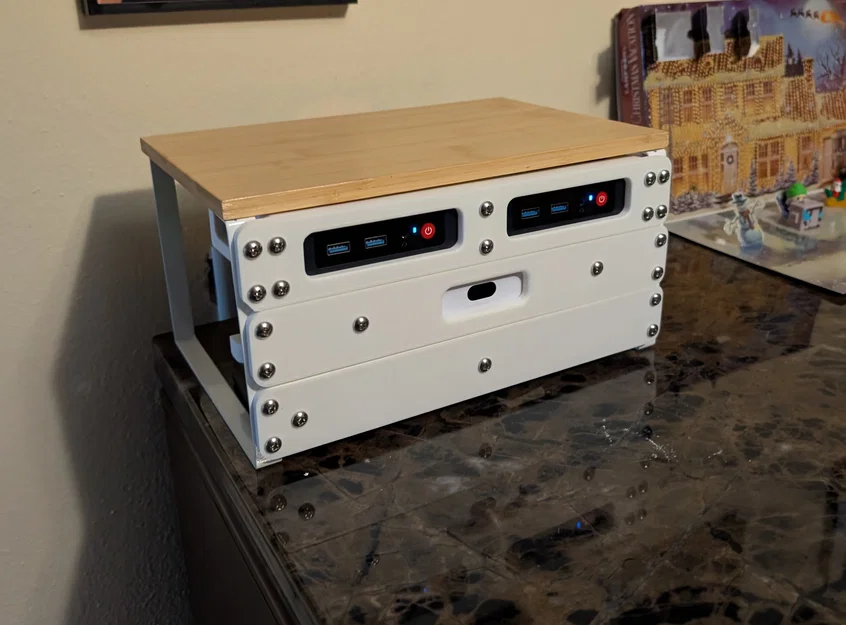 Khay rackmount 10-inch cho FlexMini, UCG-Ultra và BeeLink Mini - Image 3