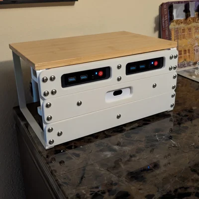 Khay rackmount 10-inch cho FlexMini, UCG-Ultra và BeeLink Mini