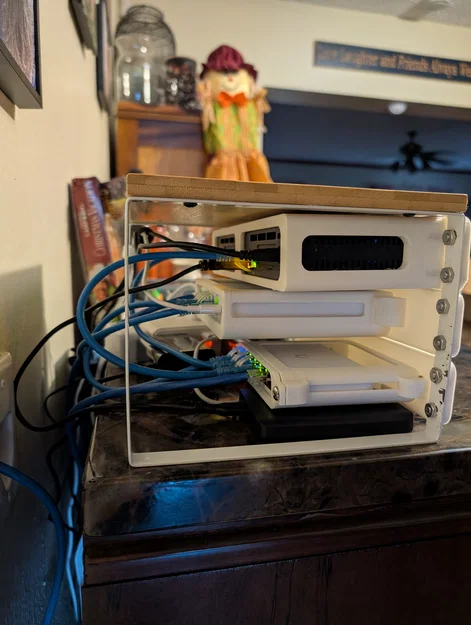 Khay rackmount 10-inch cho FlexMini, UCG-Ultra và BeeLink Mini - Image 4