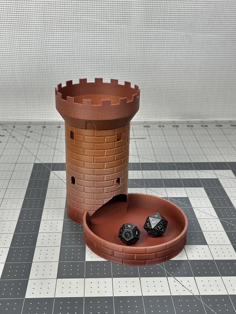 Tháp đổ xúc xắc Dice Tower cho board game Dungeons & Dragons - Image 1