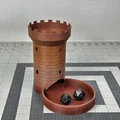 Tháp đổ xúc xắc Dice Tower cho board game Dungeons & Dragons - Thumbnail 1